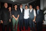 Amitabh Bachchan, Vidhu Vinod Chopra, Sharman Joshi, Prem Chopra at Prem Chopra_s bash for the success of Sharman Joshi_s film Ferrari Ki Sawaari on 20th June  2012 (81).JPG